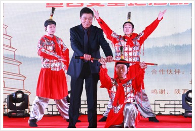 2015年2月4日奥凯航空西安↔甲米、西安↔曼谷首航暨西安基地启动仪式